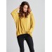 Women Plus Size Autumn Loose Batwing Long Sleeve Tops T-shirt