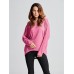 Women Plus Size Autumn Loose Batwing Long Sleeve Tops T-shirt