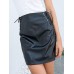 S-5XL Sexy Women Black High Waist Mini Bodycon Skirts