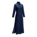 Plus Size Casual Women Denim Long Blouse Dresses