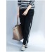 Casual Women Sports Side Stripe Splicing Harem Pants