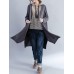 Plus Size Women Pure Cotton Coat