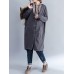 Plus Size Women Pure Cotton Coat