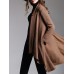 Plus Size Casual Women Woolen Cloak coats