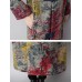 Vintage Women Floral Printed Thick Coats