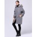 Plus Size Casual Women Faux Fur Collar Hooded Woolen Coats