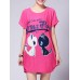 Plus Size Casual Women Cat Printed Short Sleeve Shirt