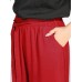 Women Casual Elastic Waist Wide Leg Pants with Belt