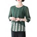 Plus Size Women Elegant O-neck Chiffon Suit