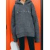 Women Casual Polar Fleece Zipper Hoodies Sweatshirts