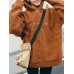 Women Casual Polar Fleece Zipper Hoodies Sweatshirts