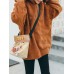 Women Casual Polar Fleece Zipper Hoodies Sweatshirts