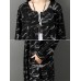 Women Vintage Printed Long Sleeve Loose Outerwear Cardigans