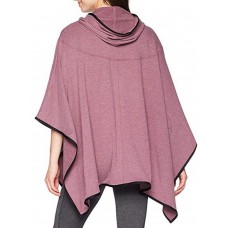 Plus Size Women Casual Loose Asymmetric Hem Cloak Hoodies Sweatshirts