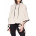 Plus Size Women Casual Loose Asymmetric Hem Cloak Hoodies Sweatshirts