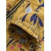 Plus Size Women Vintage Floral Print Long Sleeve Hooded Coats with Pockets