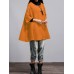 Women Vintage Loose Half Sleeve Poncho Cape Coats