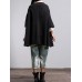 Women Vintage Loose Half Sleeve Poncho Cape Coats