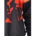 Halloween Pumpkin Bat Printed One Shoulder Long Sleeve Sweatshirt