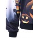 Halloween Women Long Sleeve One Shoulder Sweatshirt